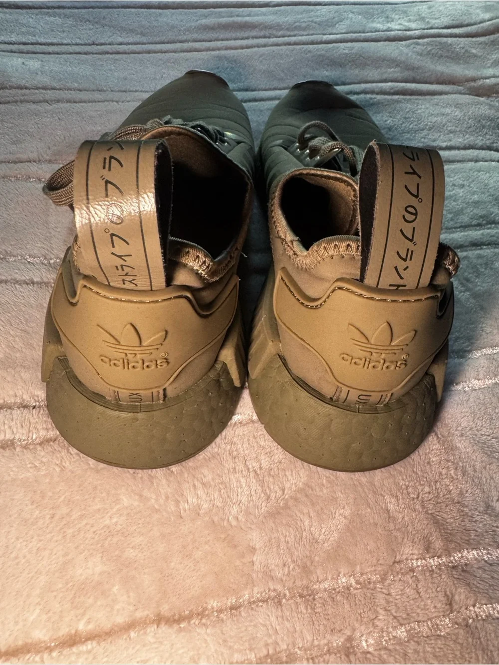 adidas Men's Olive Green Slip-On Lace Sneaker